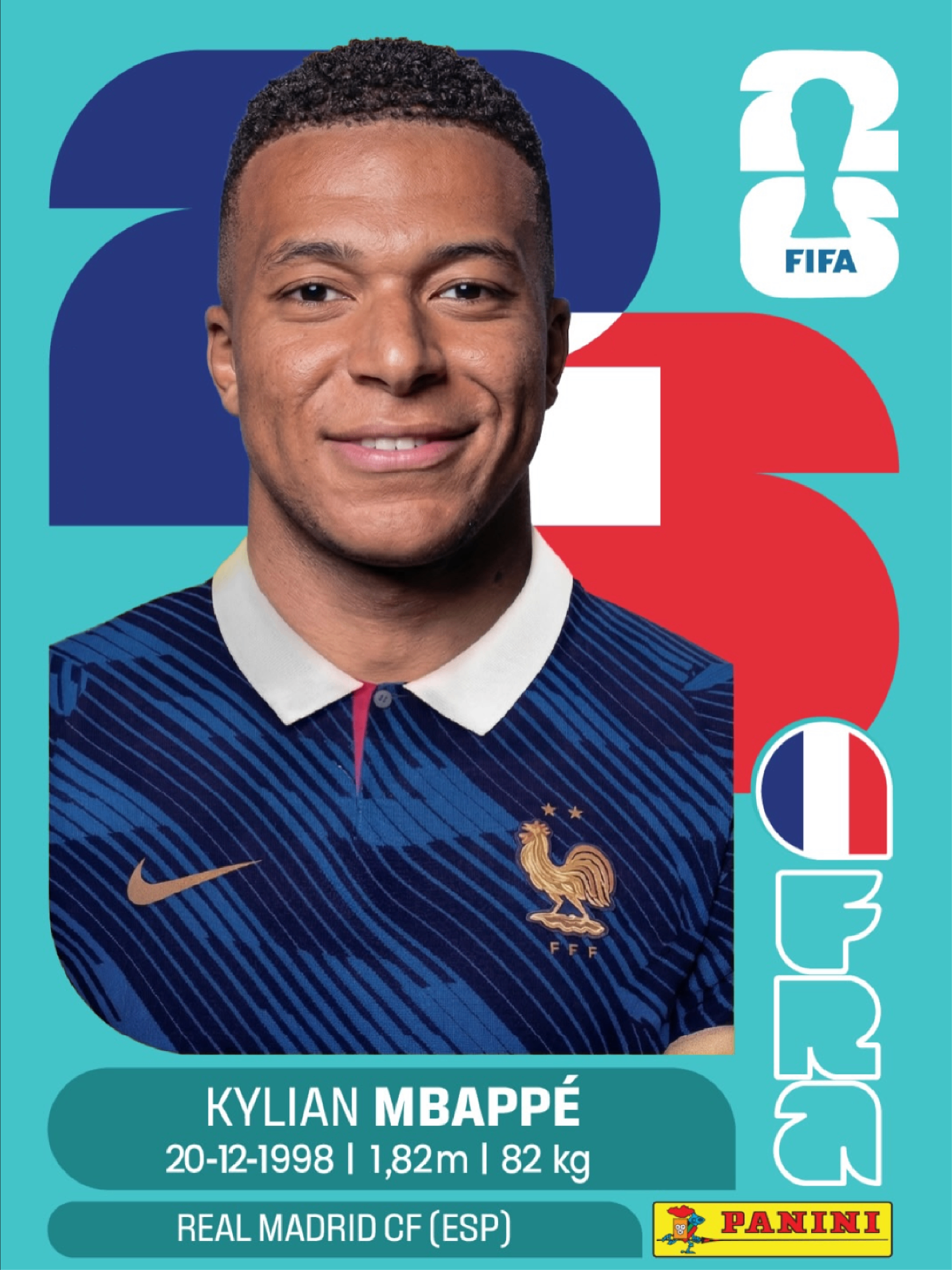 Figurita Kylian Mbappé